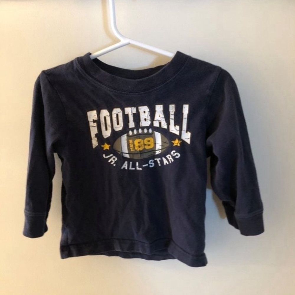 Boys Football Long Sleeve (Children's Place) - Size 18 Months